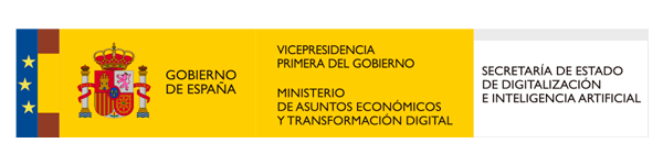Logotipo Gobierno de España transformación digital